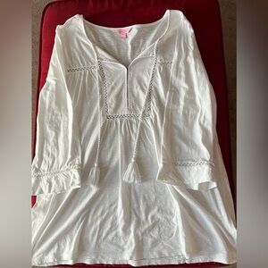 Lilly Pulitzer white top